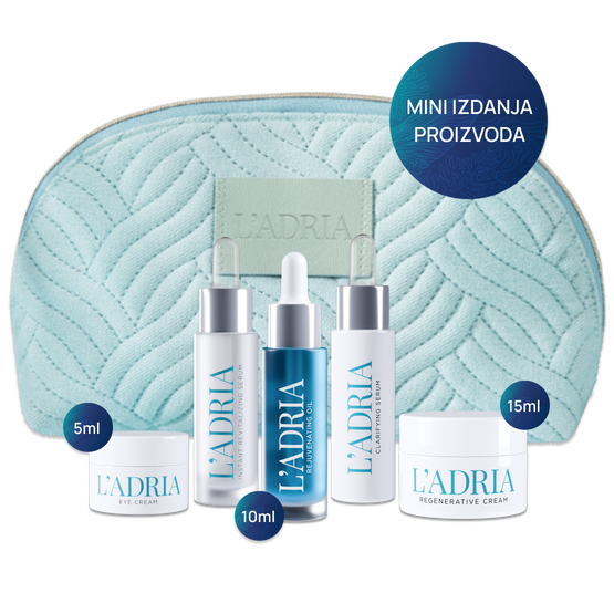 L’ADRIA Travel Essentials za mješovitu do suhu kožu